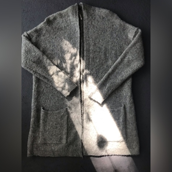 Free People Phantom Cardigan- grey- XS soft, warm and cozy! - Picture 6 of 16